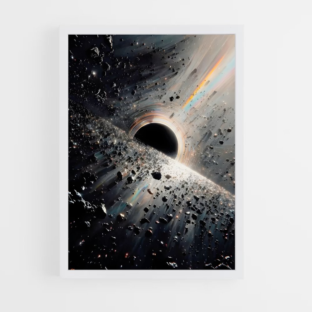 Poster Univers Obscur – affiche Trou Noir (vue 3)